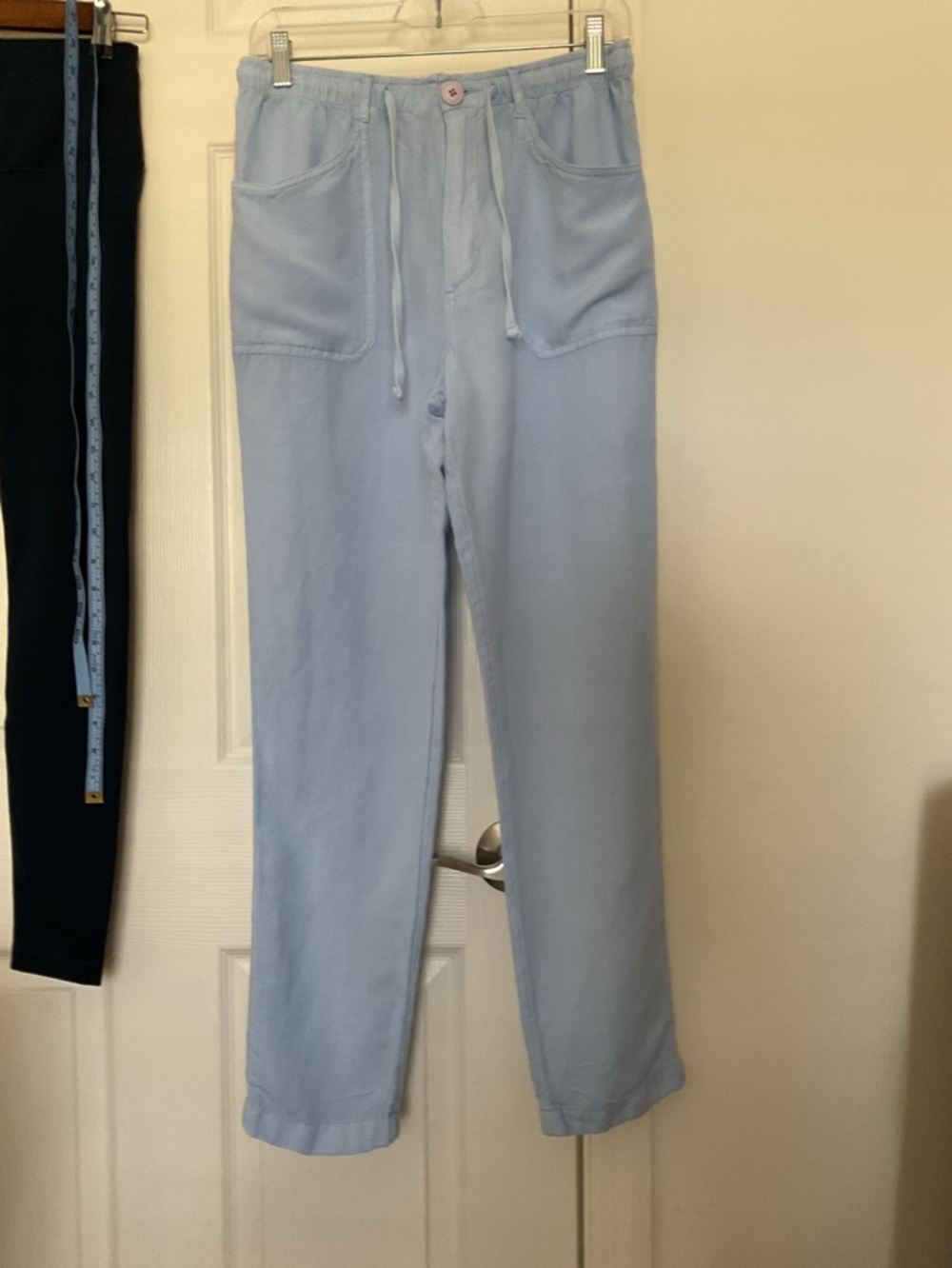 Rip Curl Baby Blue Elastic Waist Pants Small